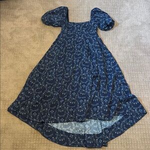 Hill House Blue Puff Sleeve Sundress